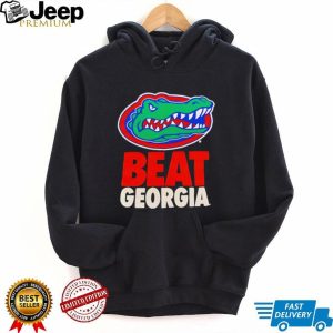 Georgia Bulldogs Beat Georgia Gator Logo Graphic T Shirt