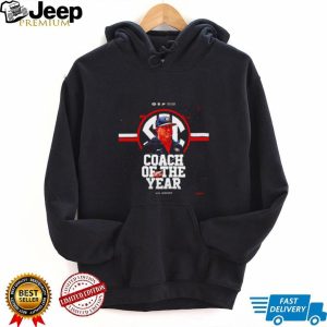 Georgia Bulldogs Wes Johnson Coach Of The Year SEC Baseball T Shirt