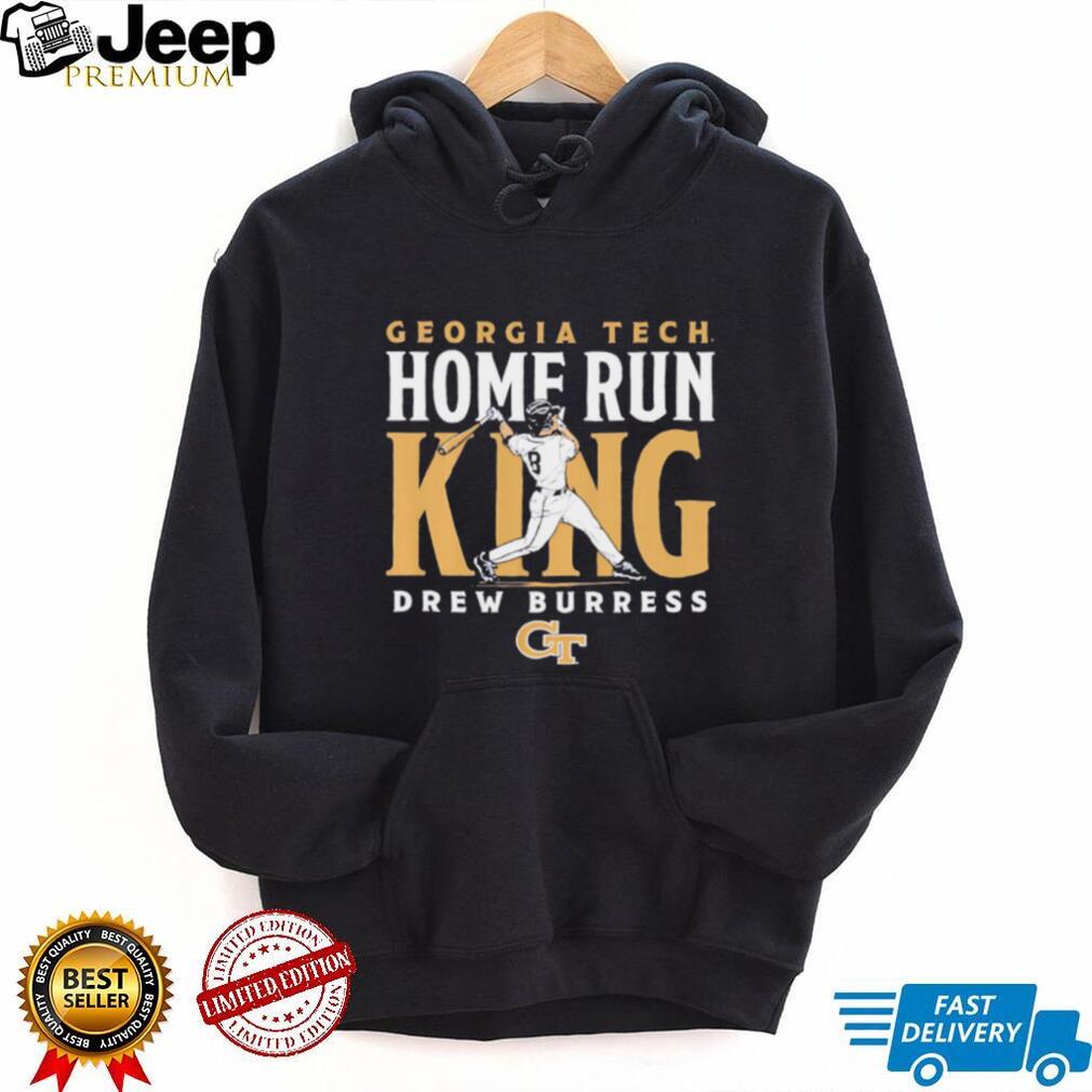 Georgia Tech Baseball Drew Burress Home Run King T Shirt Georgia Tech Baseball Drew Burress Home Run King T Shirt