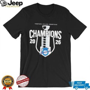 Gilles Courteau Trophy 2026 Champions Hockey T Shirt
