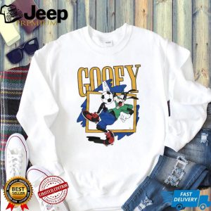 Goofy Soccer Player Character Sports Action Graphic T Shirt