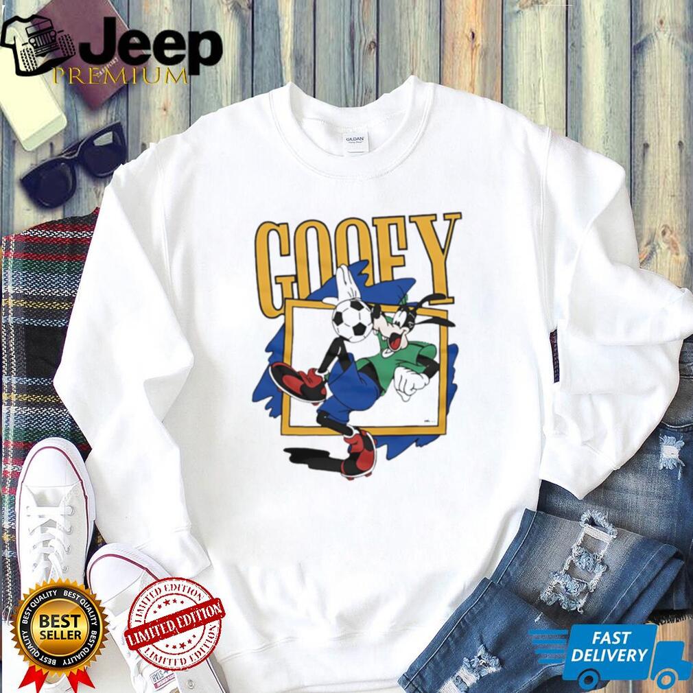 Goofy Soccer Player Character Sports Action Graphic T Shirt Goofy Soccer Player Character Sports Action Graphic T Shirt