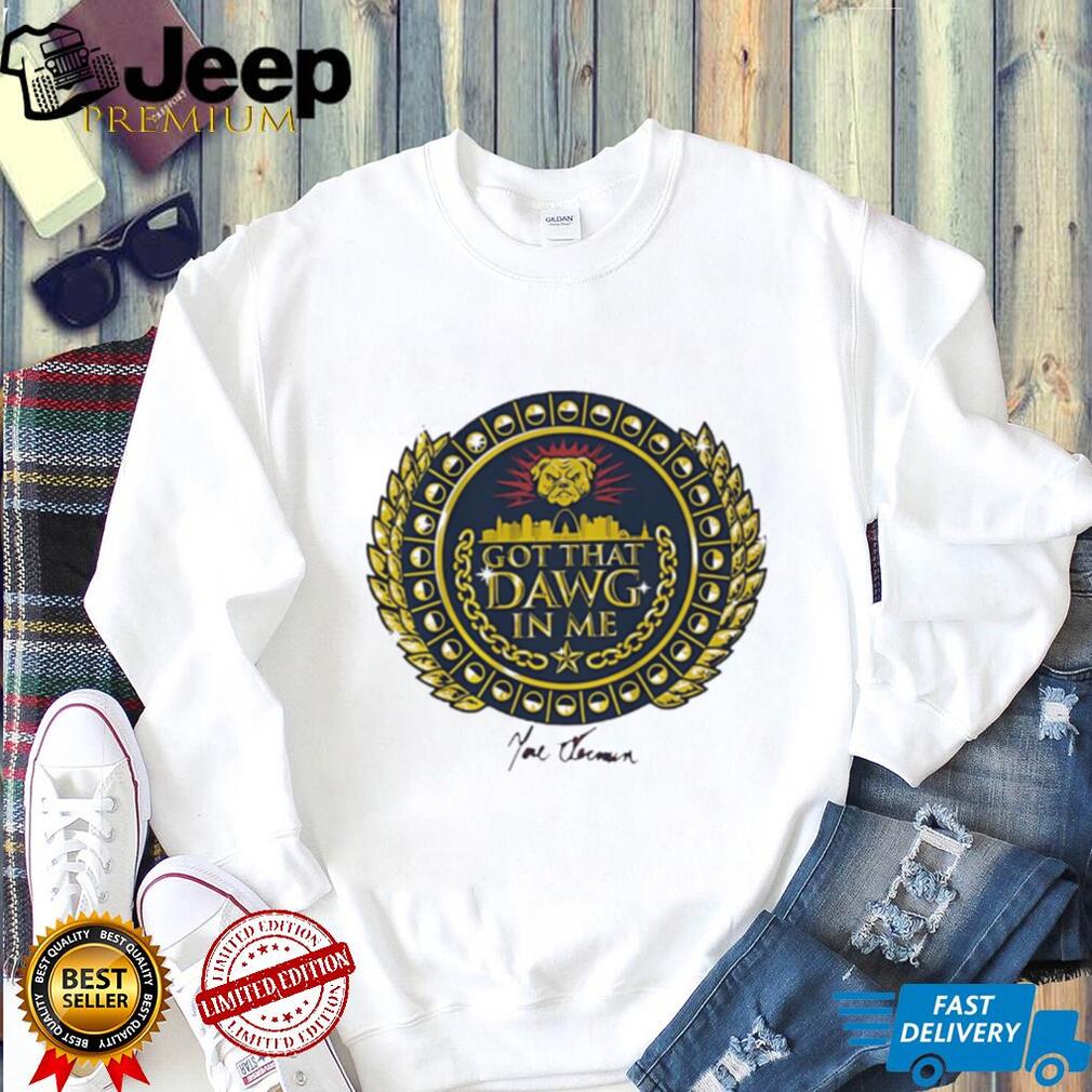 Got That Dawg In Me Gold Seal Mascot Graphic T Shirt Got That Dawg In Me Gold Seal Mascot Graphic T Shirt