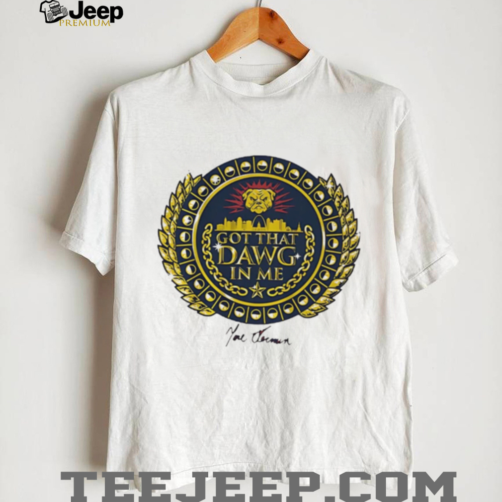 Got That Dawg In Me Gold Seal Mascot Graphic T Shirt Got That Dawg In Me Gold Seal Mascot Graphic T Shirt