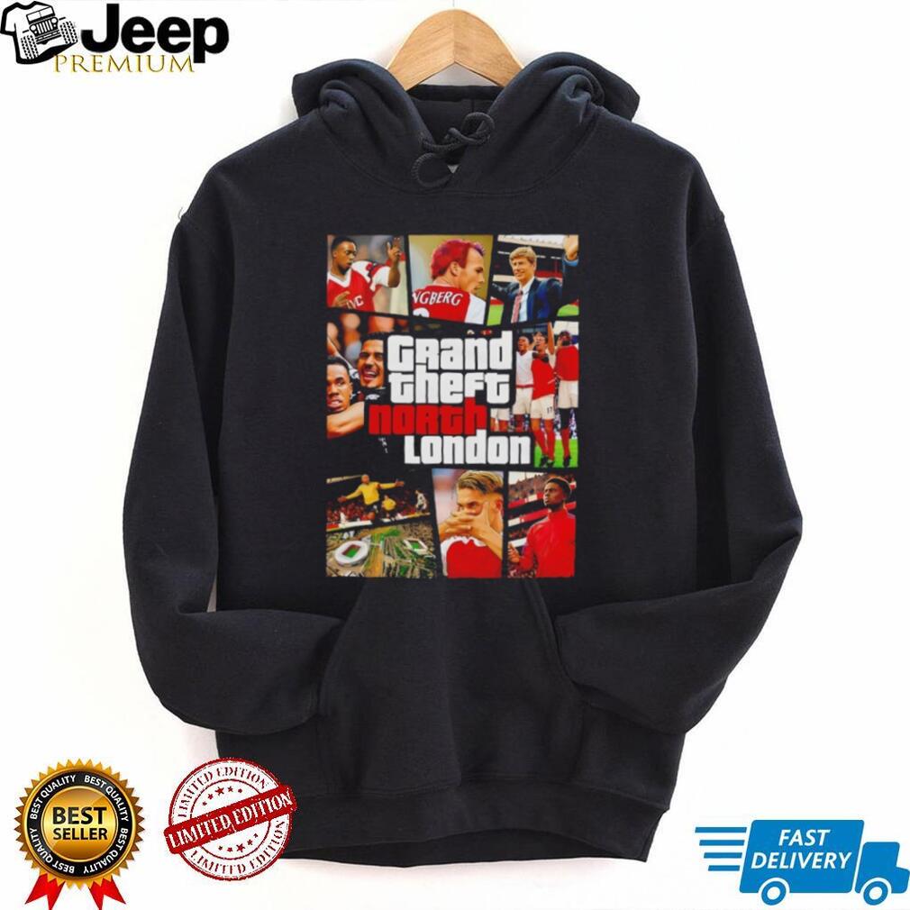Grand Theft North London Arsenal Football Club Gaming Style T Shirt Grand Theft North London Arsenal Football Club Gaming Style T Shirt