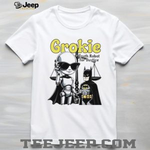 Grokie Truth Robot For Justice Batman Parody T Shirt