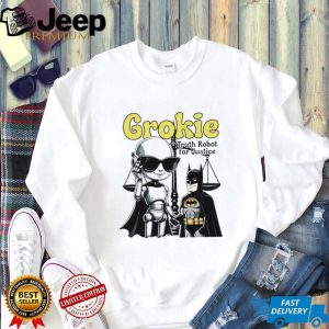 Grokie Truth Robot For Justice Batman Parody T Shirt
