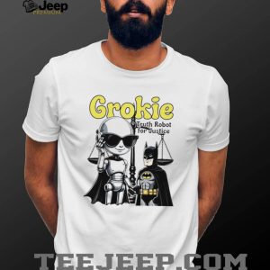 Grokie Truth Robot For Justice Batman Parody T Shirt