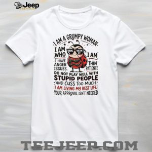 Grumpy Woman Ladybug I Have Anger Issues Sarcastic T Shirt