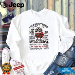 Grumpy Woman Ladybug I Have Anger Issues Sarcastic T Shirt