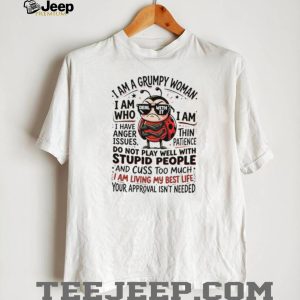 Grumpy Woman Ladybug I Have Anger Issues Sarcastic T Shirt