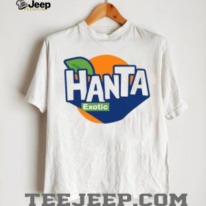 Hanta Exotic Orange Soda Fruit Parody Graphic T Shirt