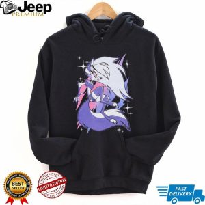 Helluva Boss Loona Gothic Style Character Portrait Graphic T Shirt