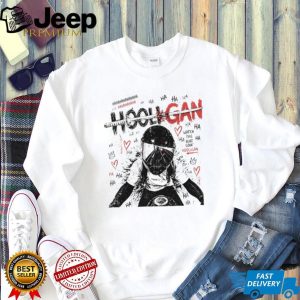 Hooligan Motorcycle Rider Katana Sword Edgy Grunge Biker T Shirt