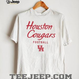 Houston Cougars Football Script Logo Collegiate Athletics T Shirt