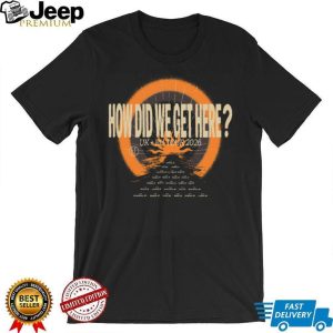 How Did We Get Here UK EU Tour 2026 Crewneck Vintage Aesthetic Concert T Shirt