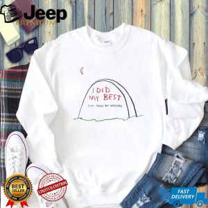 I Did My Best Funny Tombstone Halloween Sarcastic T Shirt