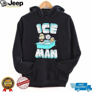 Ice Man Cold Plunge Tub Cartoon Fitness T Shirt
