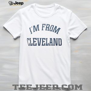 I'm From Cleveland Minimalist Hometown Pride Graphic T Shirt