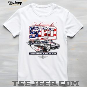 Indianapolis 500 Motor Speedway 2026 Racing Graphic T Shirt