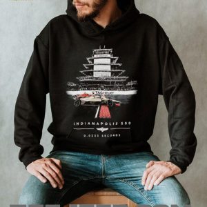 Indianapolis 500 Racing Track Finish Line Tag Heuer Speed Graphic T Shirt