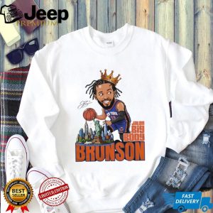 Jalen Brunson New York Knicks big body crown graphic shirt