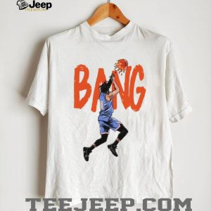 Jalen Brunson dunk New York Knicks Basketball JB Bang Bang shirt
