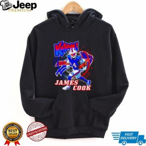 James Cook Buffalo Football Kaboom Graphic T Shirt