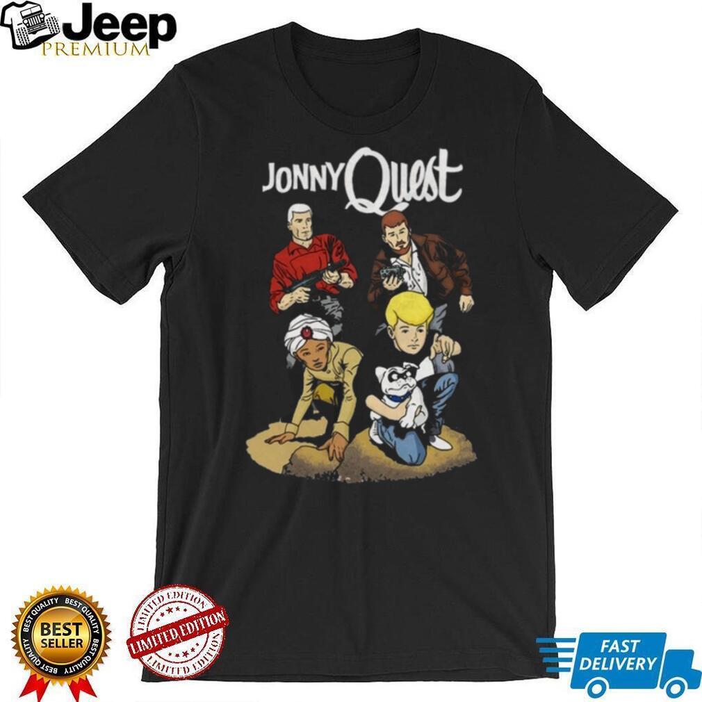 Jonny Quest Classic Team Adventure Retro Cartoon T Shirt Jonny Quest Classic Team Adventure Retro Cartoon T Shirt