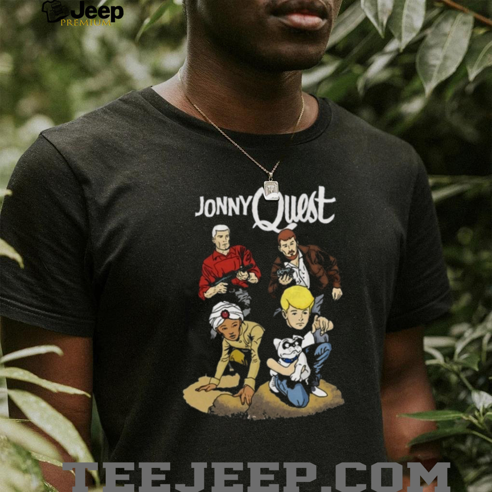 Jonny Quest Classic Team Adventure Retro Cartoon T Shirt Jonny Quest Classic Team Adventure Retro Cartoon T Shirt
