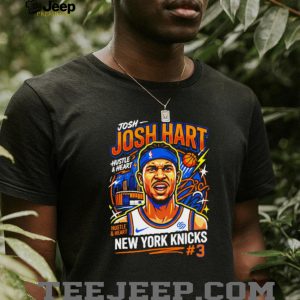 Josh Hart New York Knicks Basketball Star Sports T Shirt