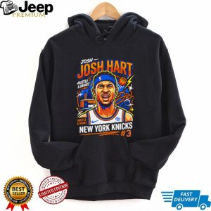 Josh Hart New York Knicks Basketball Star Sports T Shirt