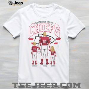 Kansas City Chiefs Custom Name Number Best Dad Ever Football T Shirt