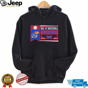 Kansas Jayhawks 2026 Big 12 Baseball Tournament Graphic T shirt