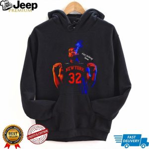 Karl Anthony Towns New York 32 Cigar Smoking Basketball Shirt