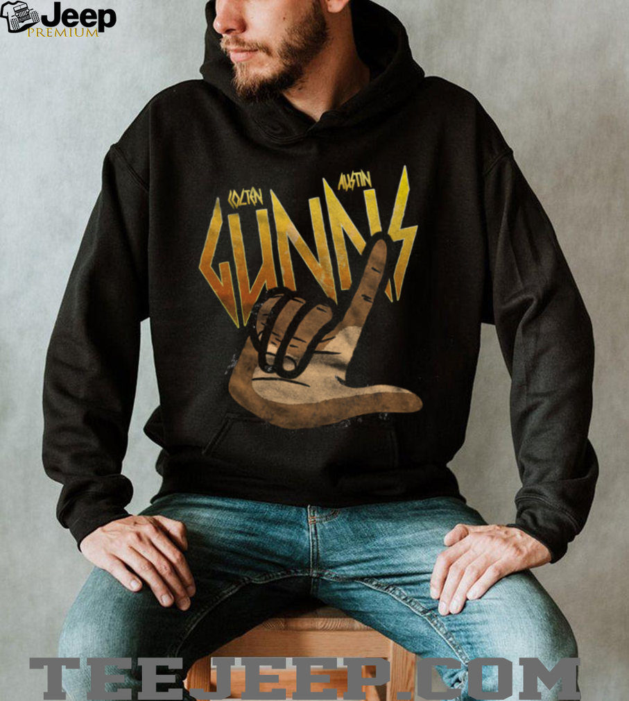 Kolten Austin Gunns Hand Sign Rock Style Graphic T Shirt Kolten Austin Gunns Hand Sign Rock Style Graphic T Shirt