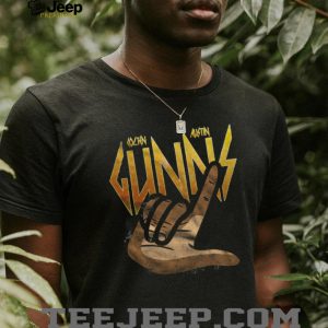 Kolten Austin Gunns Hand Sign Rock Style Graphic T Shirt