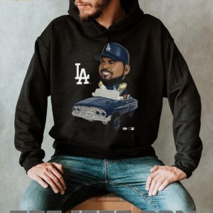 LA Baseball Player Bobblehead Lowrider Graphic T Shirt