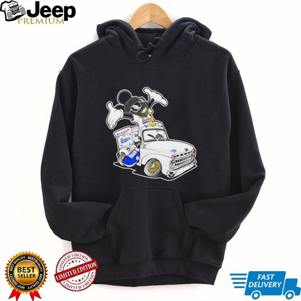 LA Dodgers Masked Mascot Ice Cream Truck T Shirt LA Dodgers Masked Mascot Ice Cream Truck T Shirt