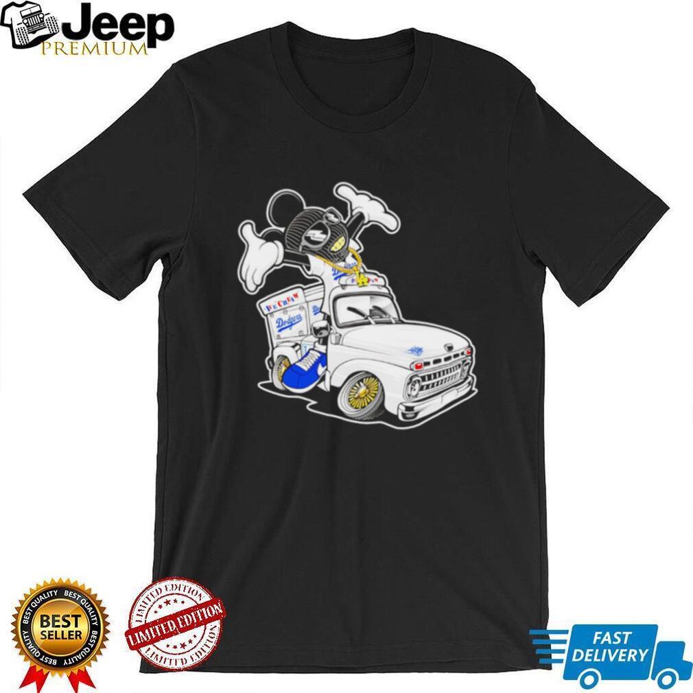 LA Dodgers Masked Mascot Ice Cream Truck T Shirt LA Dodgers Masked Mascot Ice Cream Truck T Shirt