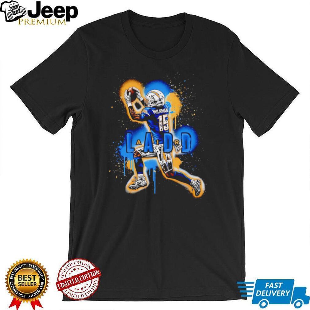 Ladd McConkey Milkman Los Angeles Football T Shirt Ladd McConkey Milkman Los Angeles Football T Shirt