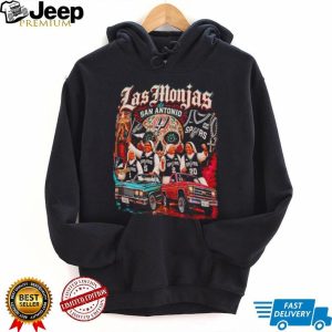 Las Monjas De San Antonio Spurs Lowrider Sugar Skull T Shirt