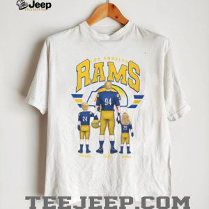 Los Angeles Rams Personalized Father and Children Football T Shirt