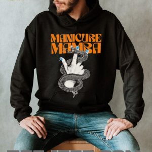 Manicure Mamba Snake Hand Graphic Streetwear T Shirt