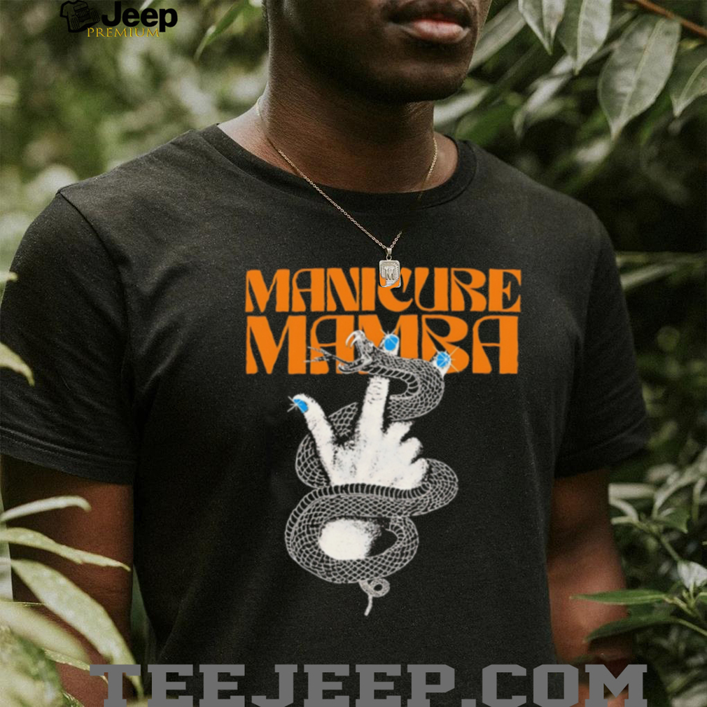 Manicure Mamba Snake Hand Graphic Streetwear T Shirt Manicure Mamba Snake Hand Graphic Streetwear T Shirt