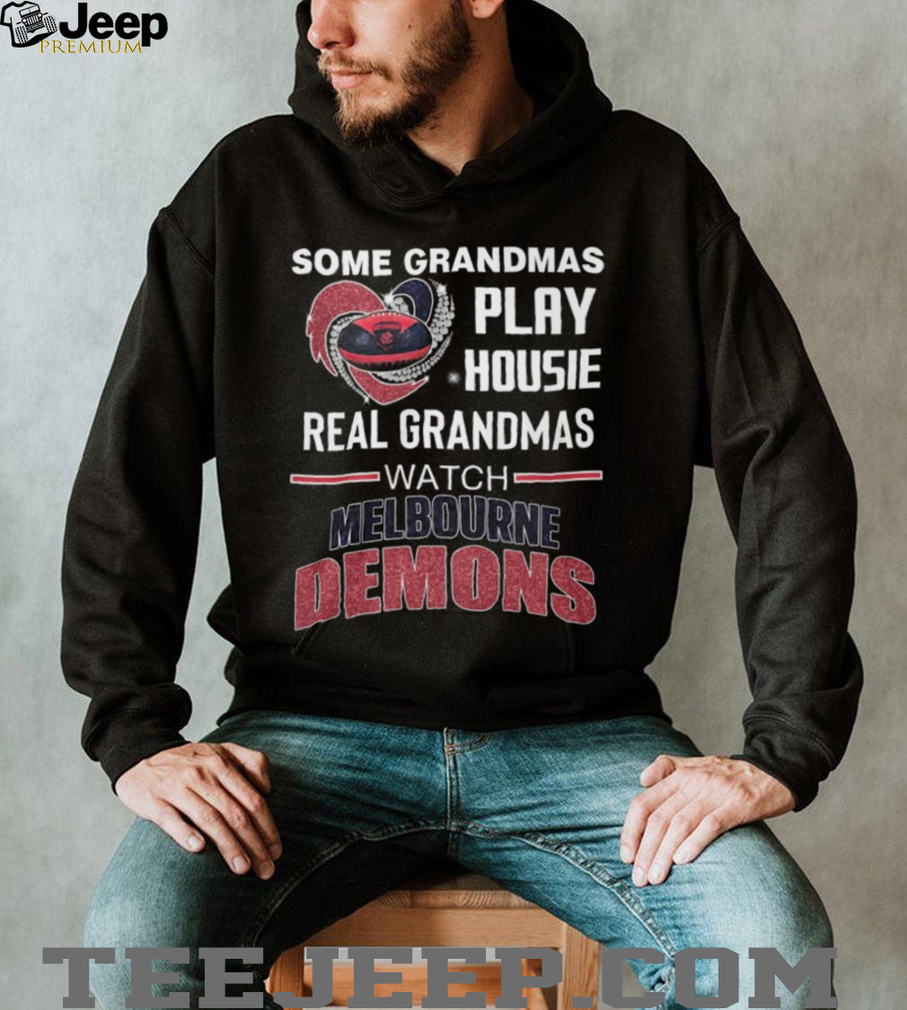 Melbourne Demons Football Grandma Funny Sports Fan Graphic T Shirt Melbourne Demons Football Grandma Funny Sports Fan Graphic T Shirt