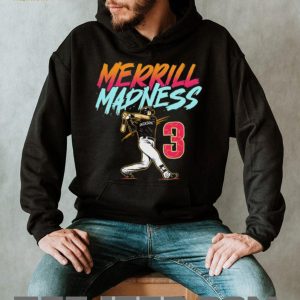 Merrill Madness Jackson 3 Baseball Batter Vaporwave Sports T Shirt