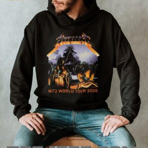 Metallica M72 World Tour 2026 Reaper Eagle Heavy Metal T Shirt