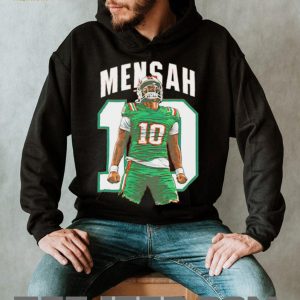 Miami Football Mensah 10 Vintage Style Graphic T Shirt