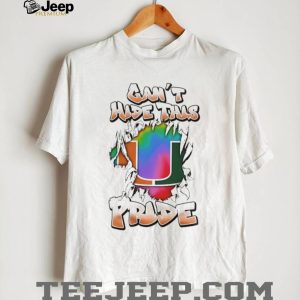 Miami Hurricanes can’t hide this pride logo shirt